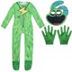 thumbnail image 1 of Pijama de peluche de gato para Halloween, disfraz de mono para adultos y niños, 1 of 5