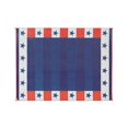 thumbnail image 3 of Faulkner Patio Mat 46502 Independence Day Design; 20 Foot Length x 8 Foot Width; Red/White/Blue; Polypropylene; Reversible Fabric; Mold And Mildew Resistant; Without Grommets/Storage Bag, 3 of 3