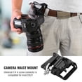 thumbnail image 2 of Fugacal Camera Clip Mount, 1Pc 78g Camera Hanger Waist Belt Buckle Holder Camera Waist Buckle, 8.5*7*3.5cm For DSLR, 2 of 8