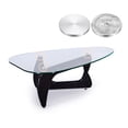 thumbnail image 4 of Unique Bargains M10 Thread 70mm Diameter Round Shape Aluminum Disc Hardware 1pack Aluminum Circle Disc Glass Top Adapter for Glass Table, 4 of 5