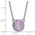 thumbnail image 2 of 925 Sterling Silver Rh-plated LogoArt Sigma Kappa Sm Enl Pend With Necklace; 18 inch; for Adults and Teens; for Women and Men, 2 of 2