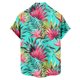 thumbnail image 5 of Hawaiian Shirt For Men, Men's Vintage Button Down Bowling Shirts Short Sleeve Summer Beach Shirt 3XL, 5 of 5