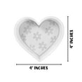 thumbnail image 3 of Heart with Flowers Silicone Freshie Mold 4x4 V-Day Valentines 90s Retro Trendy Car Candle Freshener Aroma Beads Oven Safe, 3 of 6