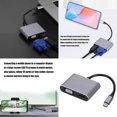 thumbnail image 2 of Type C To HDTV VGA Adapter 4K Video Converters External Power HDTV Adapter Converter 4K HDTV to USB C Adapter for PC, 2 of 4
