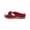 Red, variant on Clearence Women’s Floral Cut-Out Flat Sandals Summer Slides with Wide Adjustable Straps Thick Lightweight Sole Breathable Cushioning Comfortable Beach Casual Outdoor Walking Shoes