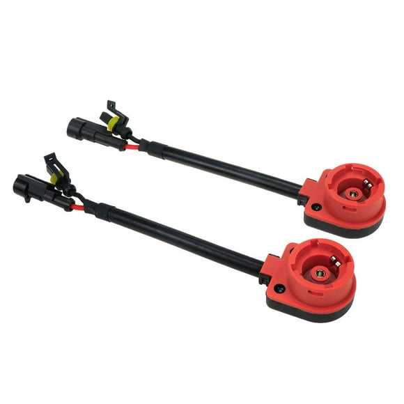 AUTUT 2 Pcs Harnais de Relais de Phare de Véhicule D2S D2R D2C 35W Adaptateur de Câblage Ampoule/connecteur Ballast