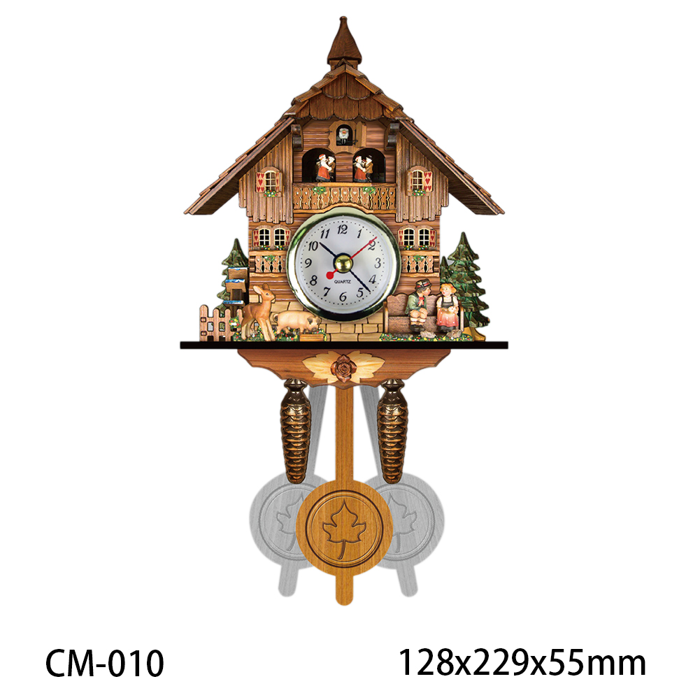 Cuckoo Clock Wall Clock Innovative Wooden European Style Living Room Vintage Diy Clock Without Battery Walmart Canada