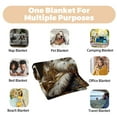 thumbnail image 7 of 3D King Cat Throw Blanket for Kids Adults Cat Lovers, Flannel Cat Blankets Gifts, Soft Warm Lightweight Throw for Bed, Couch, Home, Travel, 7 of 7
