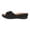 Black, variant on Mostsola Slippers for Women Comfort Arch Support Wedge Sandals Bohemian Slip on Slides Shoes