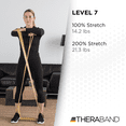 thumbnail image 4 of THERABAND CLX Resistance Band with Loops, 5-Foot Band, Gold, Max, Non-Latex, Elastic Band for Exercise, Mobility & Rehab, Stretching, Home Workouts, Color-Coded for Easy Resistance Levels, 4 of 12