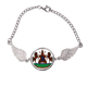 thumbnail image 1 of Lesotho África emblema nacional Pulsera pulsera pulsera alas de ángel pulsera, 1 of 3