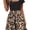 Leopard Black Floral, variant on Women’s Dress Square Neck Sundress Short Sleeve Formal Ruffle Flowy Business Casual Midi Dress with Pockets 2026 Spring Black XL