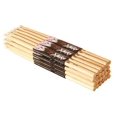 thumbnail image 1 of On Stage MN5A Nylon Tip Maple Drum Sticks (Pack of 12), 1 of 4
