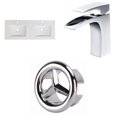 thumbnail image 1 of American Imaginations 59-in. W 1 Hole Ceramic Top Set In White Color AI-24532, 1 of 9