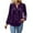 Shirts-Purple, variant on Womens Velvet Tops And Blouses Dressy Long Sleeve V Neck formal Casual Elegant Button Velvet Tops Loose Work Tunic T Shirts Winter Fall Fashion 2025