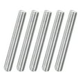 thumbnail image 1 of Uxcell 5-Pack Varilla Roscada Completamente, M10x80mm Barra de Rosca de Mano Derecha de Acero Inoxidable, 1 of 7