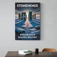 thumbnail image 6 of Inspirational Décor Stonehenge Motivational Poster Endurance Shapes Destiny Wall Art for Office Classroom Library Study Inspirational Canvas Poster, 6 of 8