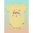 thumbnail image 3 of Colorful Buon Ferragosto Bodysuit Infant -Image by Shutterstock,  18 Months, 3 of 4