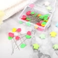 thumbnail image 4 of Unique Bargains Straight Pins 200 Pack Multicolor Straight Quilting Pins Bird Head Sewing Pins, 4 of 6
