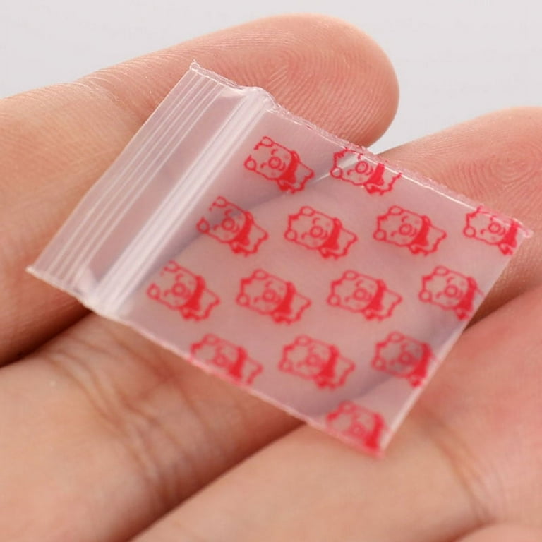 Pill Bags Mini Ziplock Baggies 100Pcs Mini Ziplock Bags Small