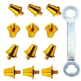 thumbnail image 3 of Aluminum Alloys Soccer Studs Pack Nonslip Replacement Football Shoe Spikes, 3 of 13