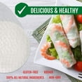 thumbnail image 4 of Best of Thailand [Round] White Rice Paper Wraps 3 Pack | Perfect for Fresh Spring Rolls & Dumplings | Non-GMO, Gluten-Free, Vegan & Paleo | Kosher for Passover Kitniyot, 4 of 7