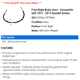 thumbnail image 2 of Front Right Brake Hose - Compatible with 2015 - 2019 Hyundai Sonata - Dorman, 2 of 2