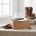 thumbnail image 4 of Hsqqdc Elegant Fedora Trilby Hat, Nonwoven Jazz Cap Classic Gentleman Panama Hat, 4 of 7