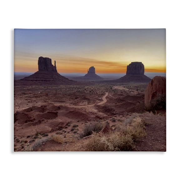 Stupell Industries Rustic Lodge Canyon Buttes Landscape Canvas Art, 20 x 16, by Steve Toole
