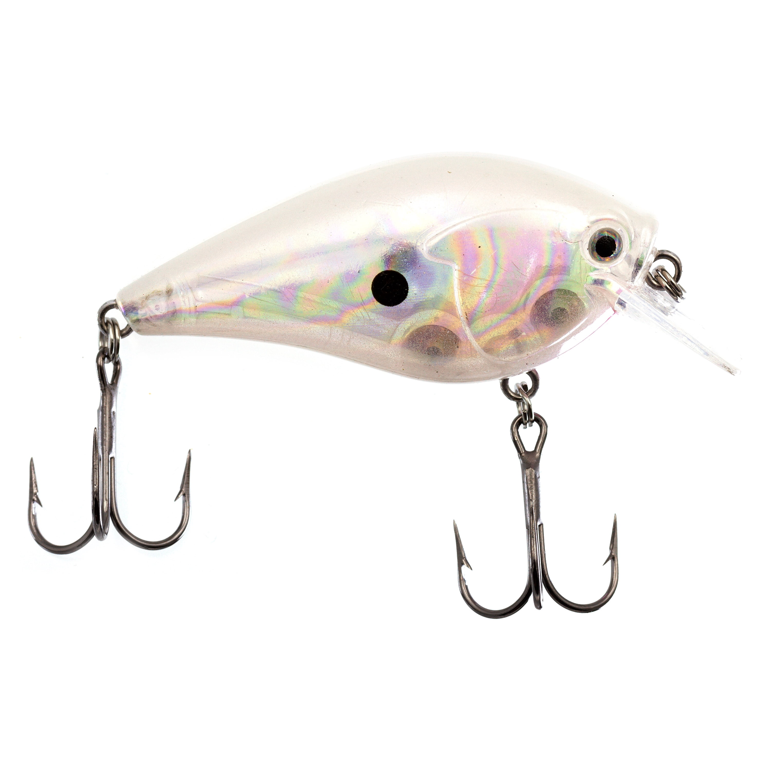 Ozark Trail 3/8-Ounce Square Bill Crankbait Fishing Lure - Translucent
