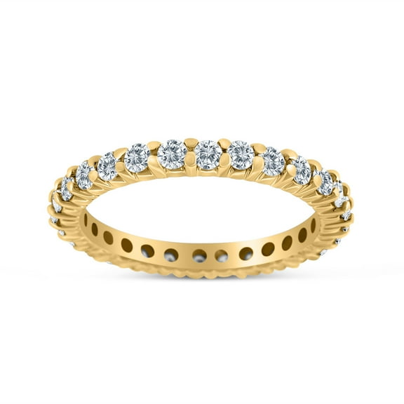 1.00ctw Diamond Eternity Band Band in 10k Yellow Gold