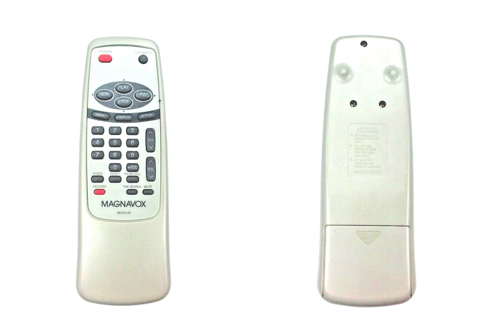 NEW MAGNAVOX TV/VCR COMBO REMOTE CONTROL NE001UD 483521837336 Walmart