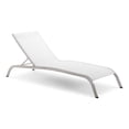 thumbnail image 3 of Pemberly Row  3 Piece Mesh Patio Lounge Chair Set in White, 3 of 7