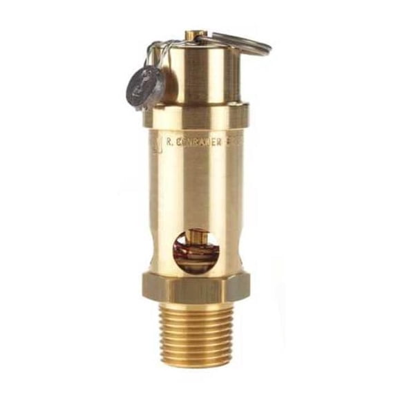 Conrader Safety Valve,Soft Seat,1/2 In,200 PSI SRV530-1/2-200