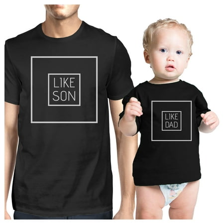 

Like Son Like Dad Black Dad Baby Matching Shirts For Fathers Day