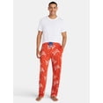 thumbnail image 2 of Willie Nelson Men's Graphic Sleep Pants, Sizes S-2XL, 2 of 5
