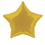 Foil Star Balloon, Gold, 20in