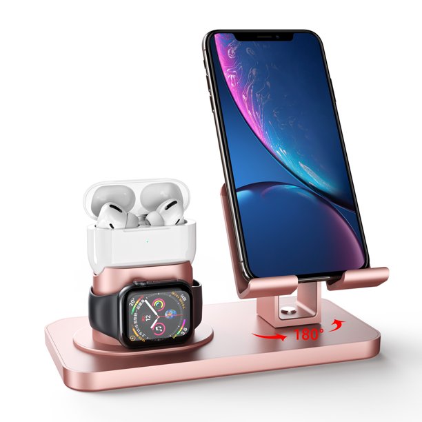 3 in 1 Charging Stand,Universal Stylish Charging Dock Station for