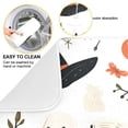 thumbnail image 2 of Yayeee Dish Drying Mat for Kitchen Counter 16"x18" Microfiber Absorbent Pad, Cartoon Halloween Ghosts, 2 of 7