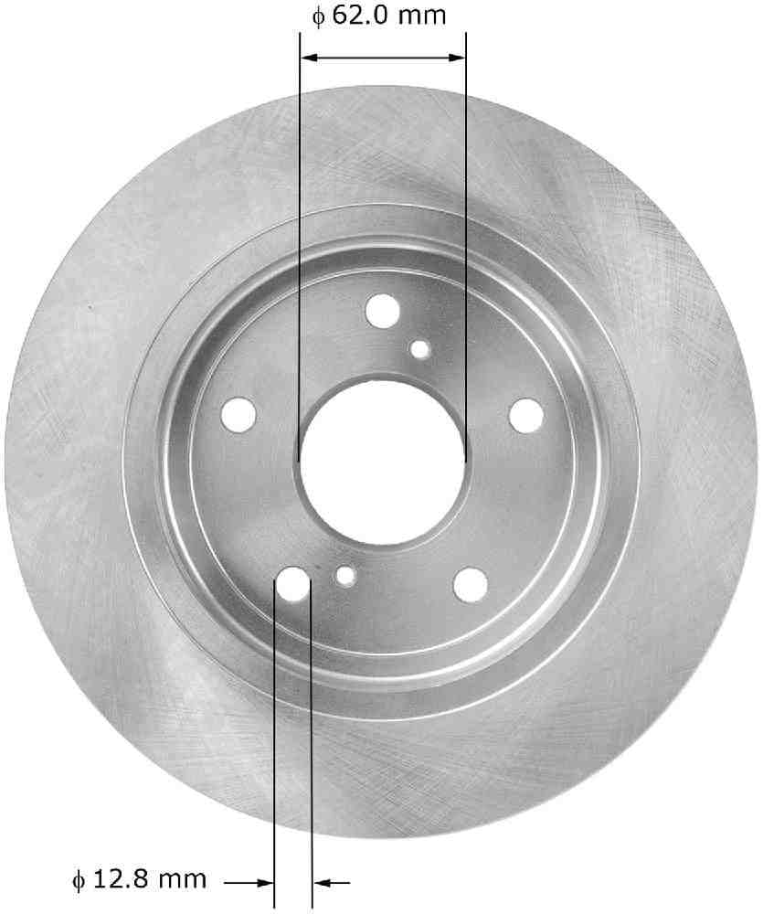 Bendix PRT5942 Premium Brake Rotor
