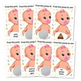 thumbnail image 1 of Juego para baby shower para niña RokAPary con tarjetas rasca y gana, 40 tarjetas, 1 of 7