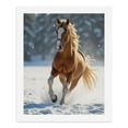thumbnail image 5 of Paint By Numbers Kit for Adults Beginner - Snowy Galloping Horse DIY Canvas Painting Kits for Adults, Frameless Paint By Number for Adults for Home Wall Decor 16x20 Inch, 5 of 7