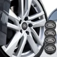 thumbnail image 5 of 4pcs 60mm Car Wheel Center Hub Cap Badge Logo Emblem Decal Wheel Sticker For Discovery Range Rover Evoque Velar Defen cover Green 60MM, 5 of 5