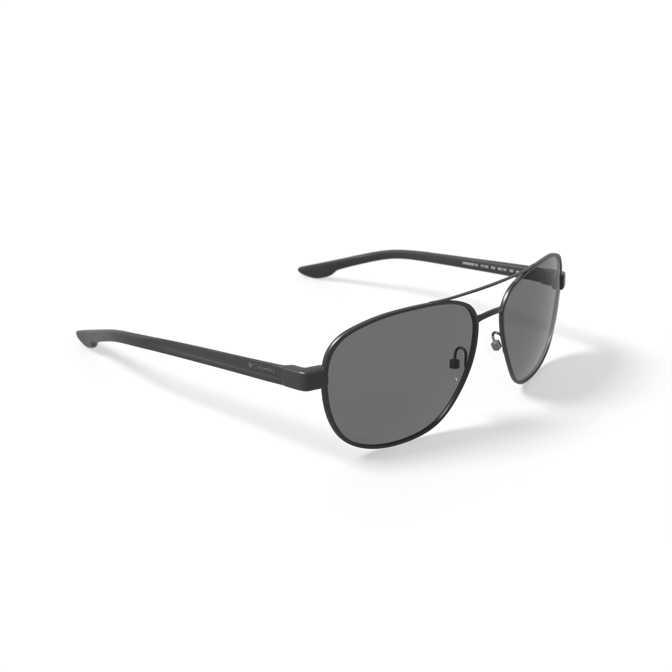 Columbia Men's Rx'able Sunglasses, C112S, Black, 60-16-150, with Case