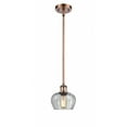 thumbnail image 1 of Innovations 516-1S-AC-G92-LED Fenton 1 Light Pendant part of the Ballston Collection, Antique Copper, 1 of 1