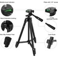 thumbnail image 2 of Ralshow Camera Tripod 41-inch Aluminum Tripod for Camera/Smartphone/GoPro/Projector, Portable Telescopic Holder,  Adjustable Height, Lightweight Tripod, 2 of 6