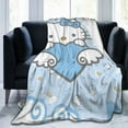 thumbnail image 4 of Hello Kitty Fleece Blanket Super Soft Cozy Throw Blanket 40"X30", Lightweight Fuzzy Comfy Flannel Blanket Warm Plush Throw Blankets For Couch, Sofa, Bed, 4 of 7