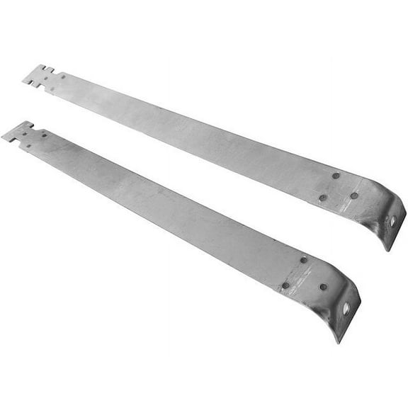 Fuel Tank Strap Set - Compatible with 1988 - 1996 Ford F Super Duty 1989 1990 1991 1992 1993 1994 1995