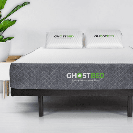 GhostBed 11” Classic High Density Cooling Gel Memory Foam Mattress