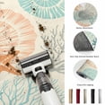 thumbnail image 5 of Coastal Turquoise Entryway Rug 2x3ft Washable Non Slip Bathroom Rug Indoor Floor Front Door Mat Ocean Coral Starfish Shell Modern Sea Rectangle Area Rugs Carpet for Kitchen Office Dining Room, 5 of 9